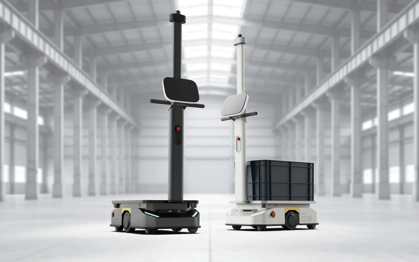 SR-D800 factory delivery robot
